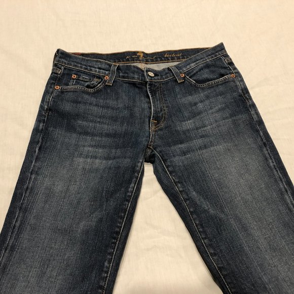 7 for All Mankind Bootcut Jean Size 31 - Picture 2 of 7